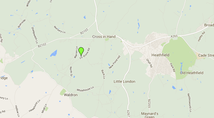 Map to firgrove business park 1